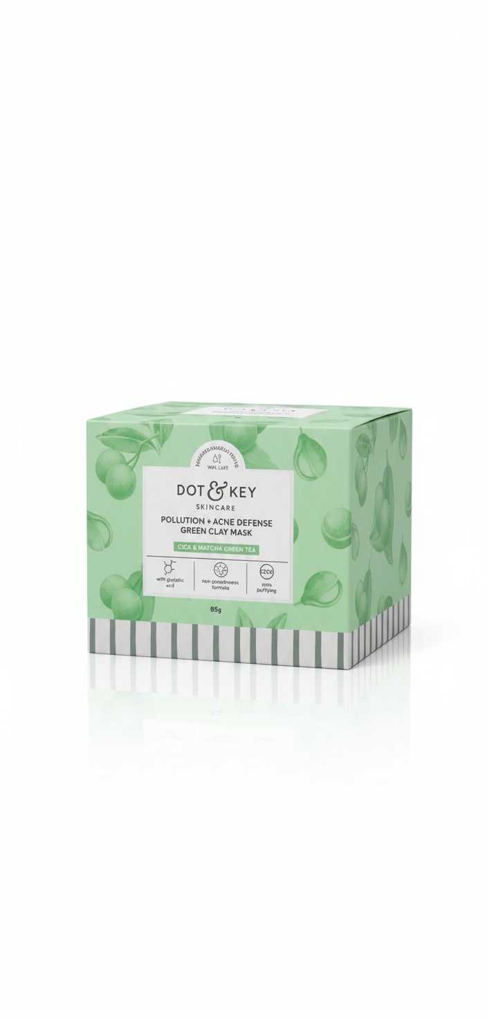 Dot & Key Pollution + Acne Defense Green Clay Mask (85 g)