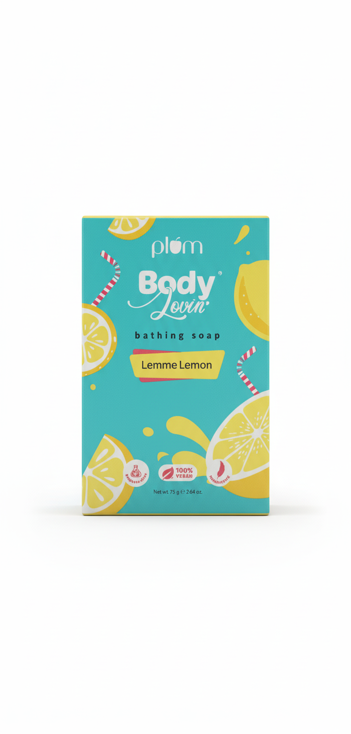 Plum BodyLovin’ Lemme Lemon Bathing Soap (75 g)