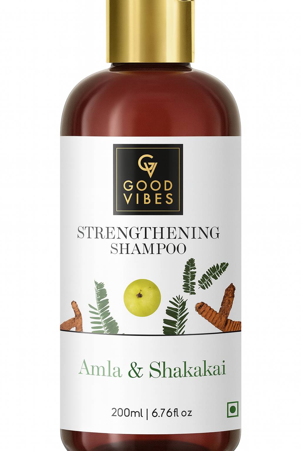 Good Vibes Strengthening Shampoo (Amla & Shikakai)300 ml (300 g)