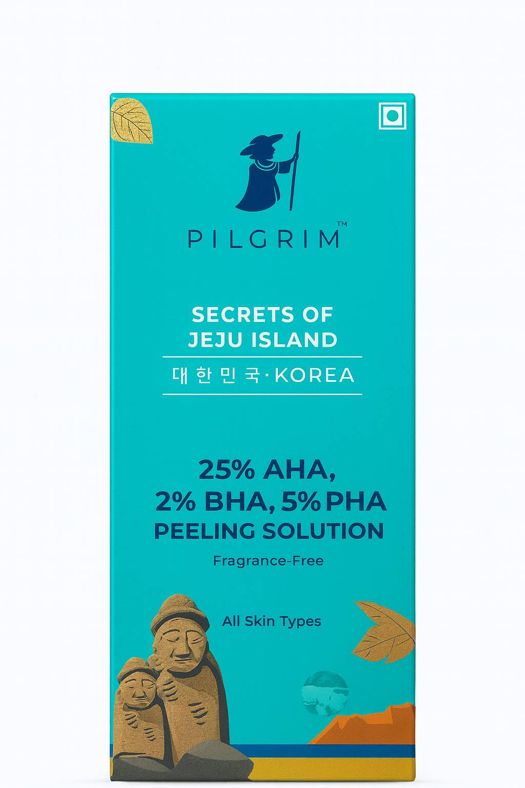 Pilgrim Secrets of Jeju Island 25% AHA, 2% BHA, 5% PHA Peeling Solution(30 ml)