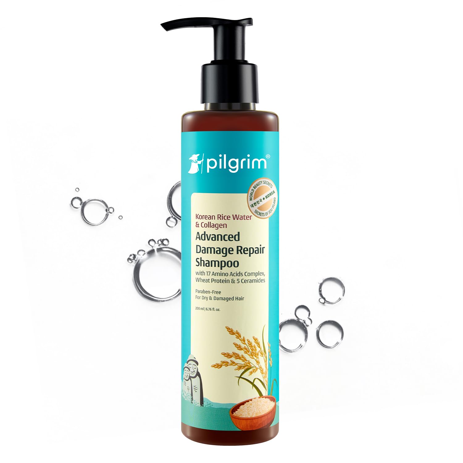 pilgrim advanced damage repair shampoo 200ml