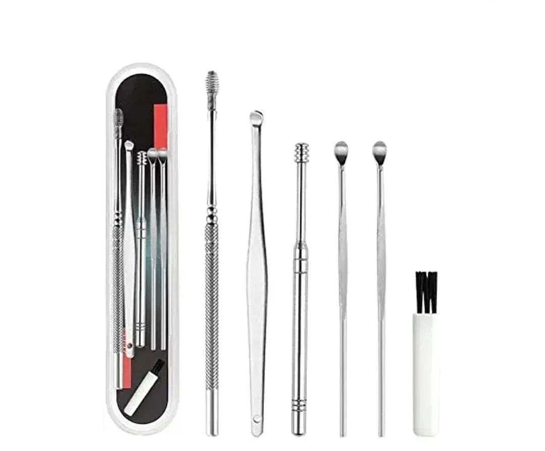 EAR WAX REMOVAL TOOLS (6PIECE)