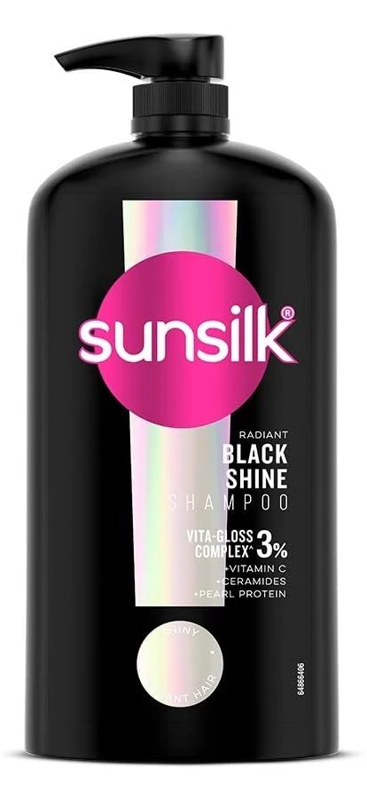 SUNSILK RADIANT BLACK SHINE SHAMPOO(1L)