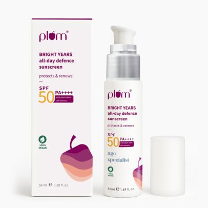 plum bright years all day defence sunscreen 50ml