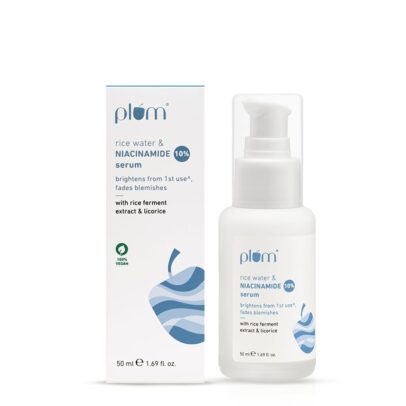PLUM RICE WATER AND NIACINAMIDE SERUM 50ML