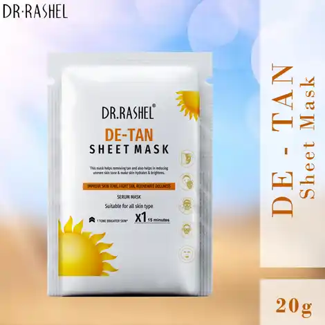 dr rashel de-tan sheet mask